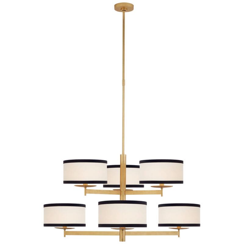 Walker Medium Two Tier Chandelier - Avenue Design high end lighting in Montreal