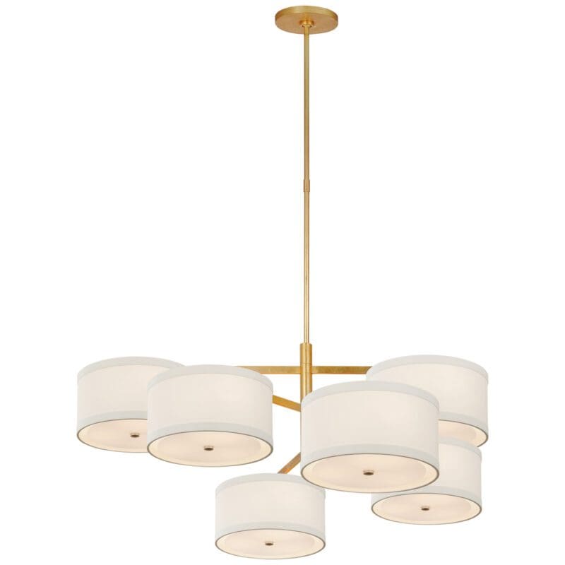 Walker XL Offset Chandelier - Avenue Design high end lighting in Montreal