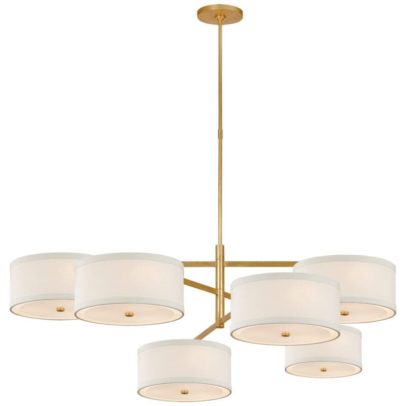 Walker Grande Offset Chandelier - Avenue Design high end lighting in Montreal