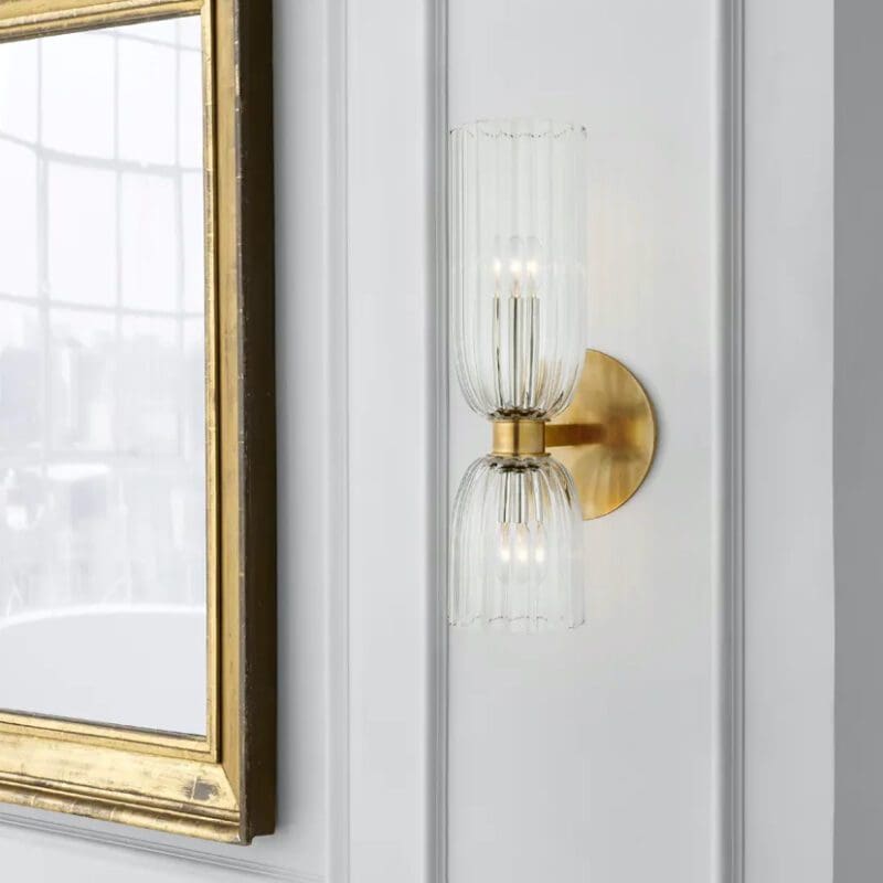 Asalea 16" Double Bath Sconce - Avenue Design high end lighting in Montreal