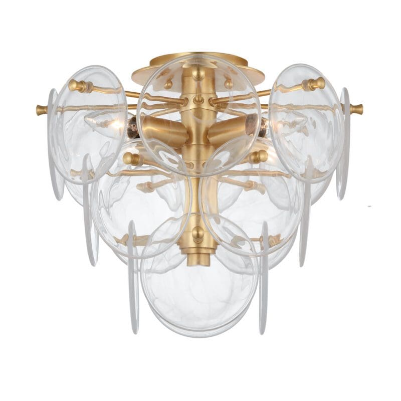 Loire Medium Tiered Flush Mount - Avenue Design high end lighting in Montreal