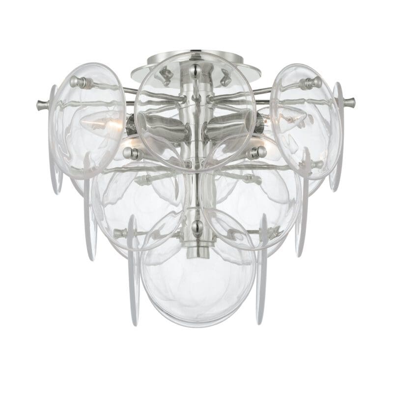 Loire Medium Tiered Flush Mount - Avenue Design high end lighting in Montreal