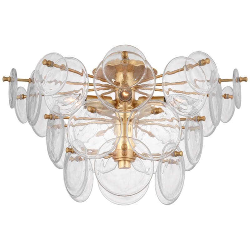 Loire Large Tiered Flush Mount - Avenue Design high end lighting in Montreal