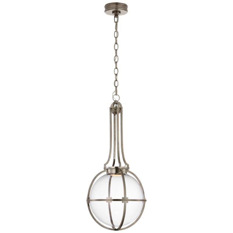 Gracie Medium Captured Globe Pendant - Avenue Design high end lighting in Montreal