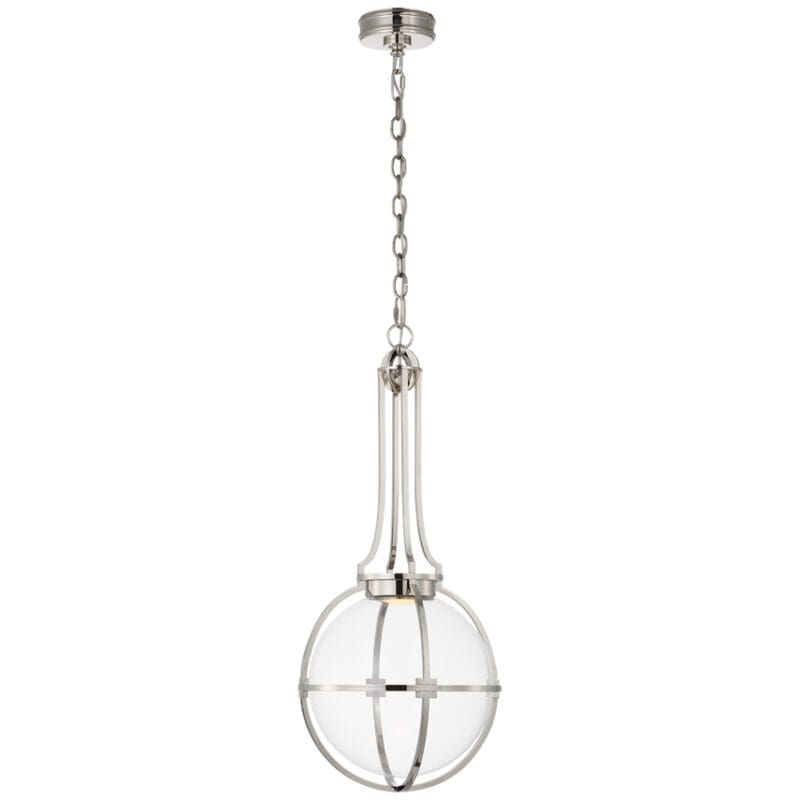 Gracie Medium Captured Globe Pendant - Avenue Design high end lighting in Montreal