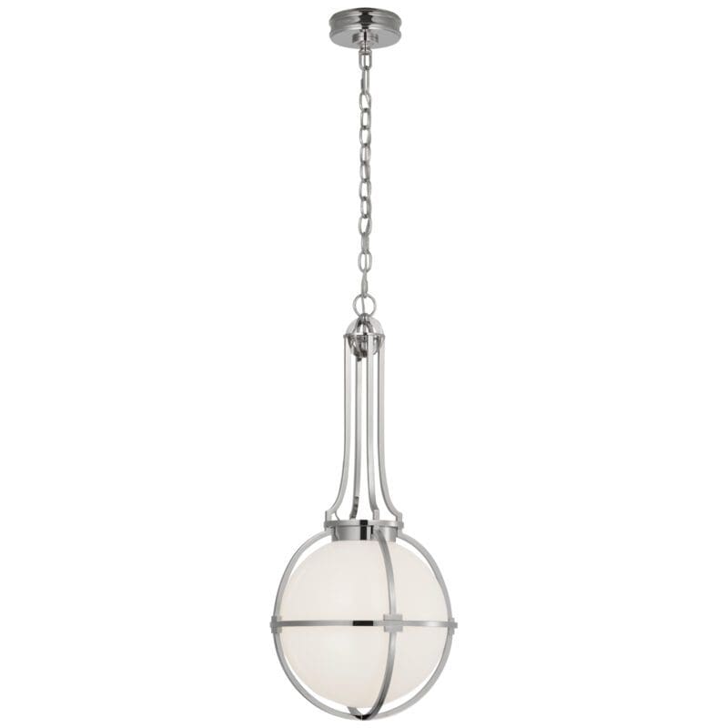 Gracie Medium Captured Globe Pendant - Avenue Design high end lighting in Montreal