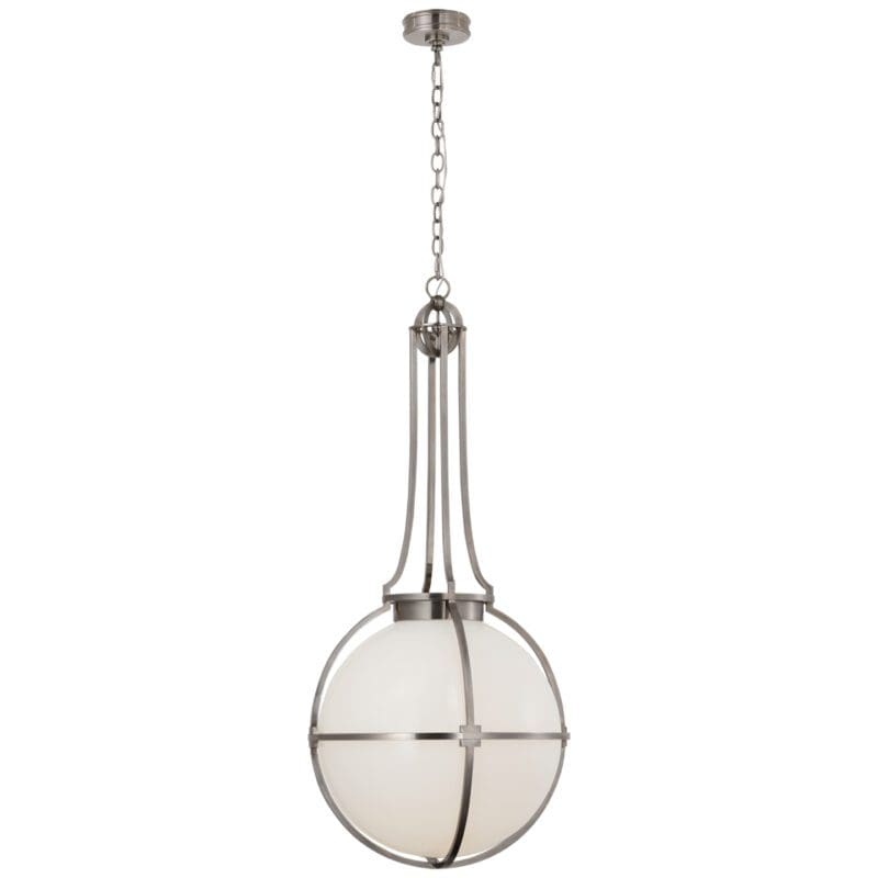 Gracie Large Captured Globe Pendant - Avenue Design high end lighting in Montreal