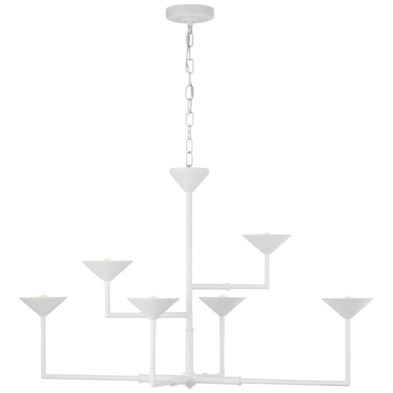 Eleanor 53" Asymmetric Chandelier - Avenue Design high end lighting in Montreal