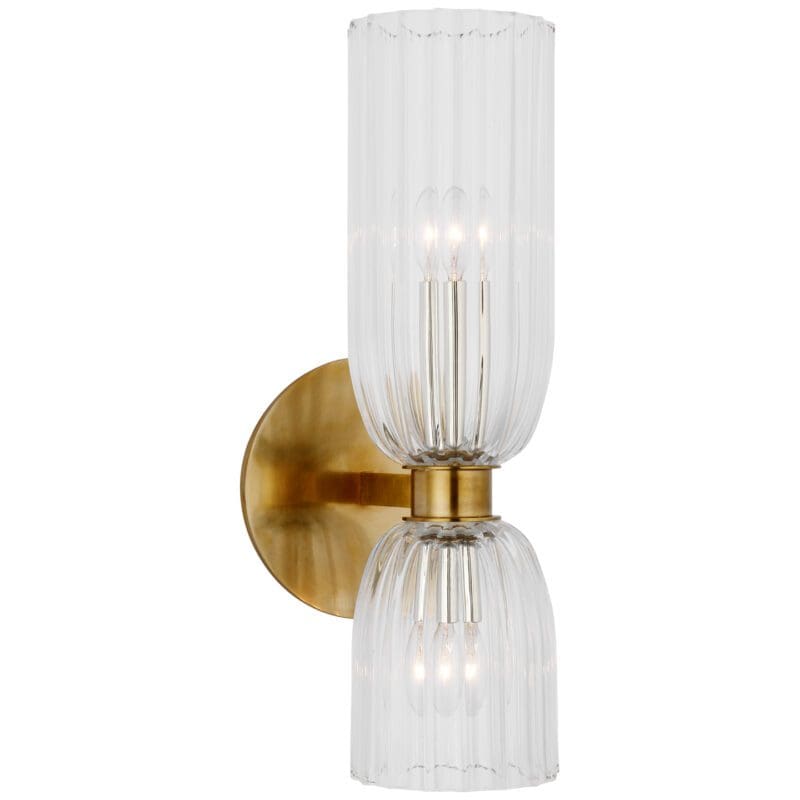 Asalea 16" Double Bath Sconce - Avenue Design high end lighting in Montreal