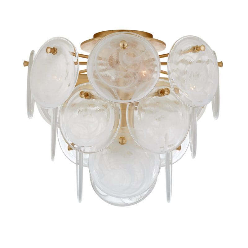 Loire Medium Tiered Flush Mount - Avenue Design high end lighting in Montreal