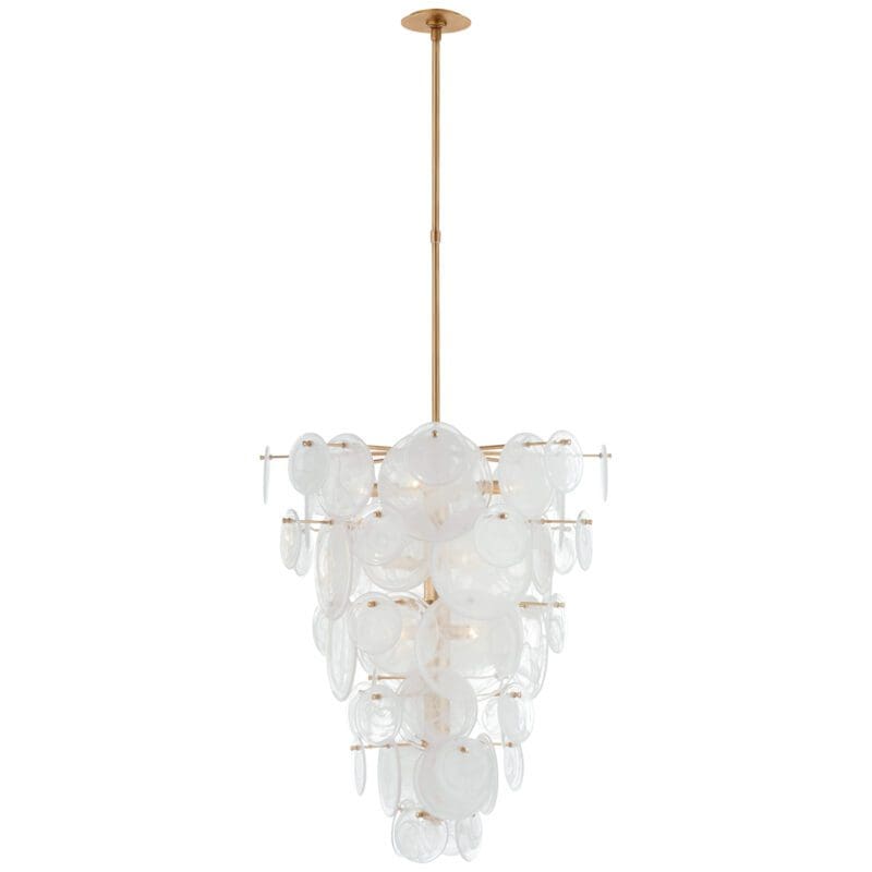 Loire Cascading Chandelier - Avenue Design high end lighting in Montreal