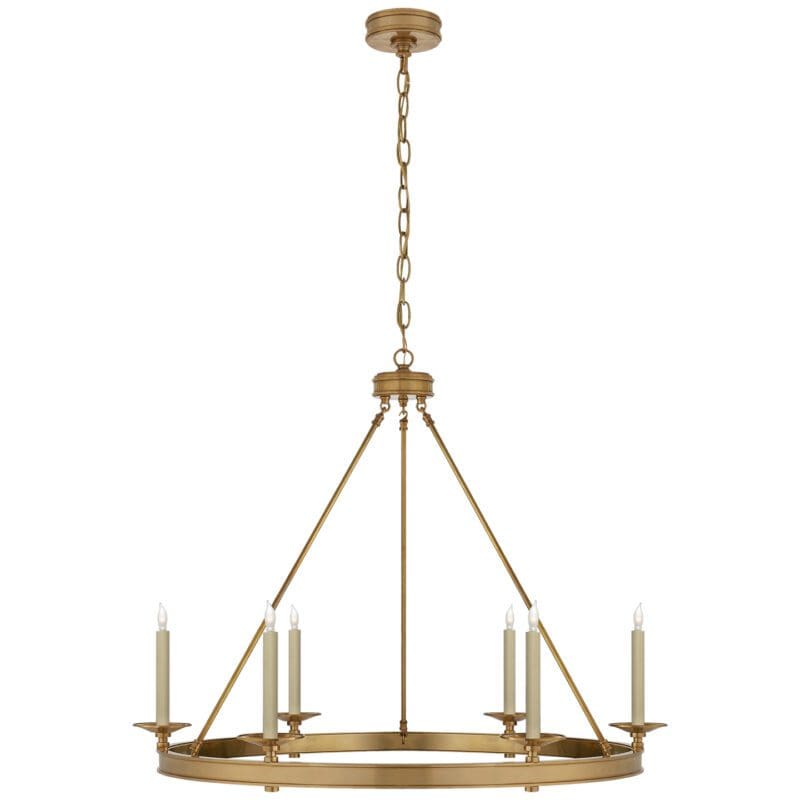 Launceton Ring Chandelier - Avenue Design high end lighting in Montreal