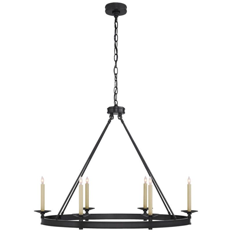 Launceton Large Oval Chandelier - Avenue Design high end lighting in Montreal