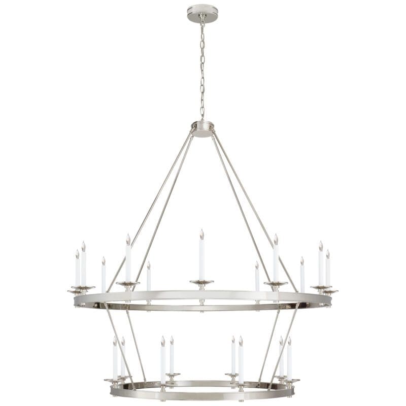 Launceton Grande Two Tiered Chandelier - Avenue Design high end lighting in Montreal