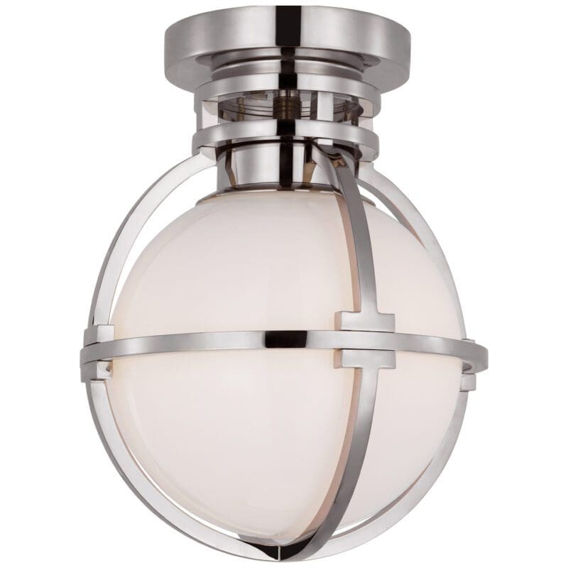 Gracie 7" Captured Globe Flush Mount - Avenue Design high end lighting in Montreal