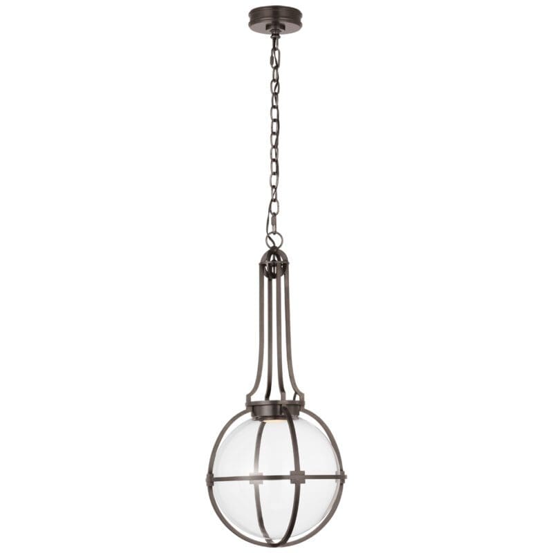 Gracie Medium Captured Globe Pendant - Avenue Design high end lighting in Montreal