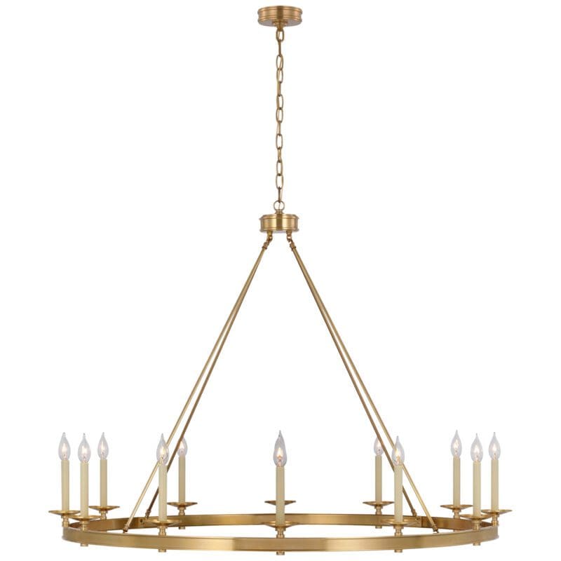 Launceton Grande Ring Chandelier - Avenue Design high end lighting in Montreal