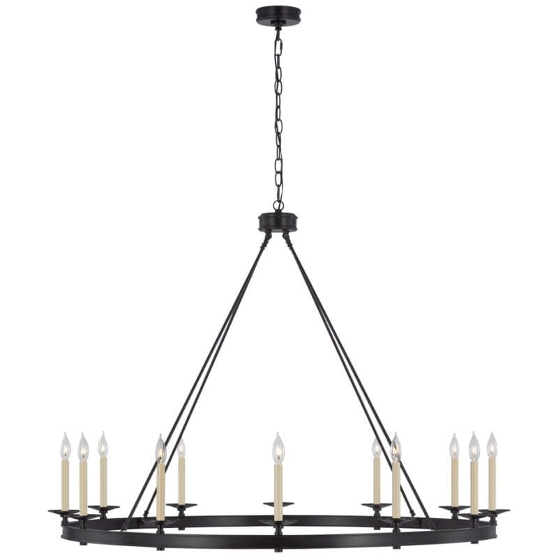 Launceton Grande Ring Chandelier - Avenue Design high end lighting in Montreal