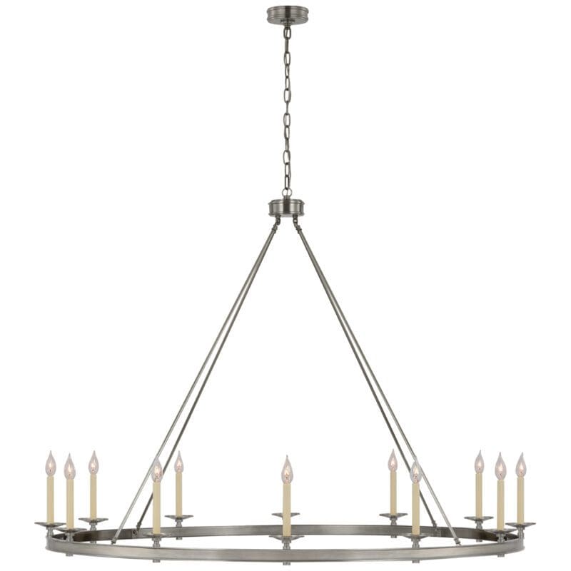 Launceton Oversized Ring Chandelier - Avenue Design high end lighting in Montreal