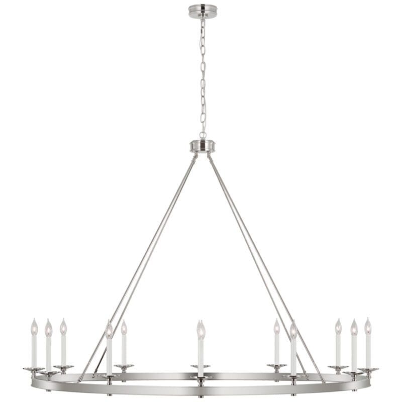 Launceton Oversized Ring Chandelier - Avenue Design high end lighting in Montreal