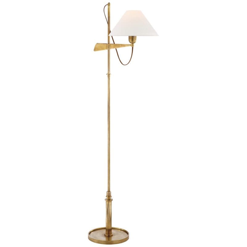 Hargett Bridge Arm Floor Lamp - Avenue Design high end lighting in Montreal