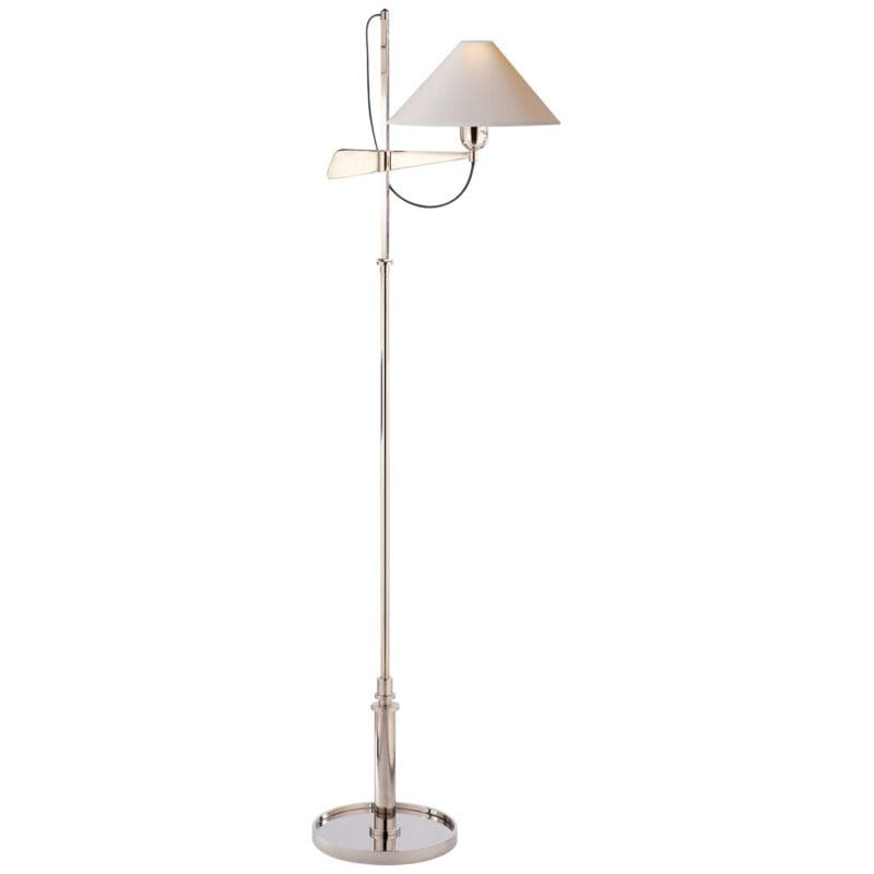 Hargett Bridge Arm Floor Lamp - Avenue Design high end lighting in Montreal