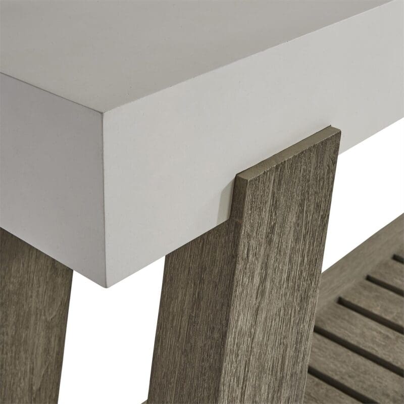 Rochelle Outdoor Console Table - Avenue Design high end outdoor furniture in Montreal