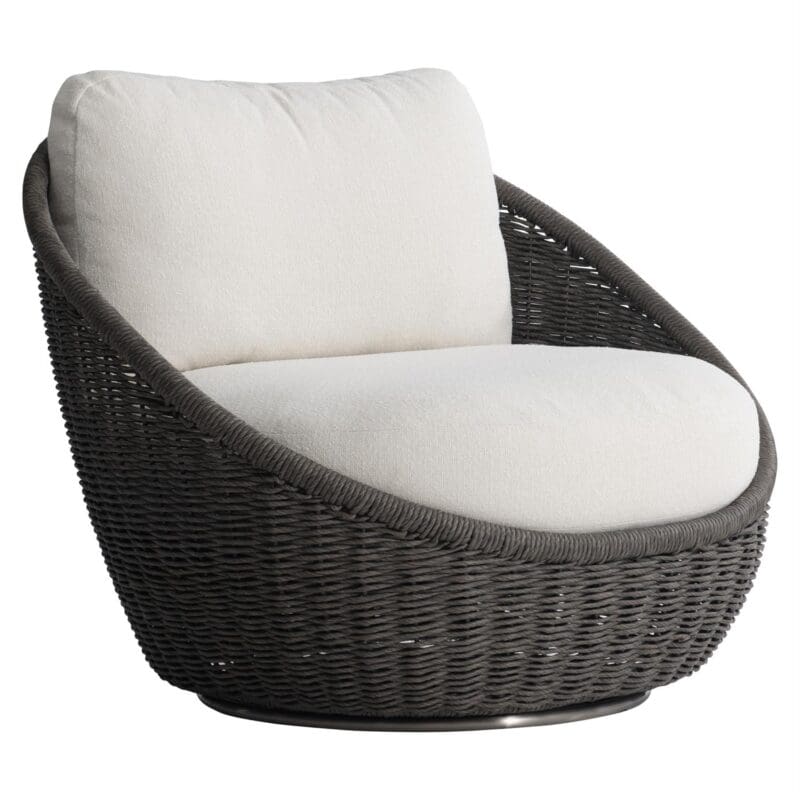 Santa Monica Outdoor Swivel Chair - Avenue Design high end outdoor furniture in Montreal