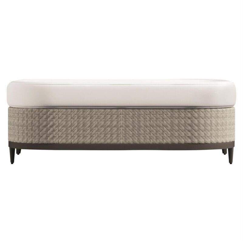 Captiva Outdoor Ottoman - Avenue Design high end outdoor furniture in Montreal