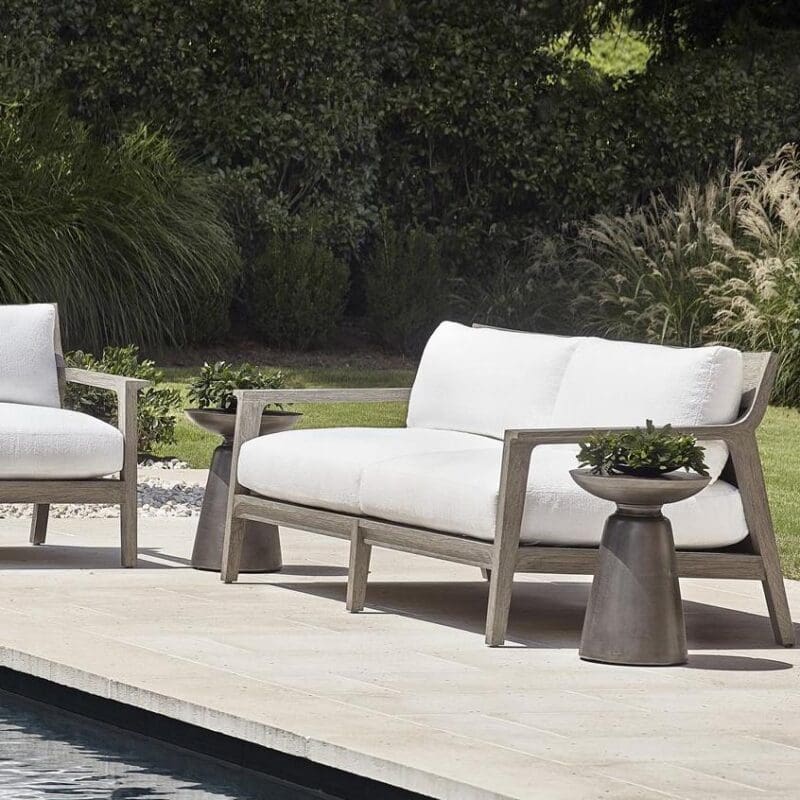 Catalan Outdoor Accent Table - Avenue Design high end outdoor furniture in Montreal