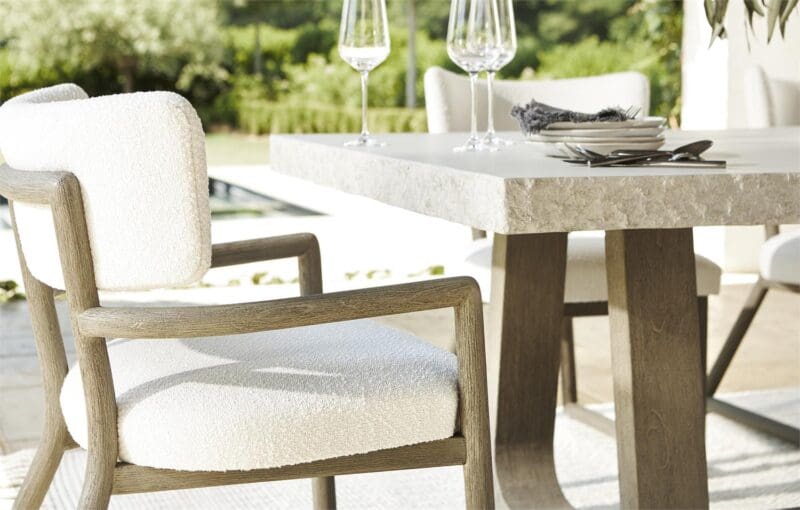 Rhodes Outdoor Arm Chair - Avenue Design high end furniture in Montreal