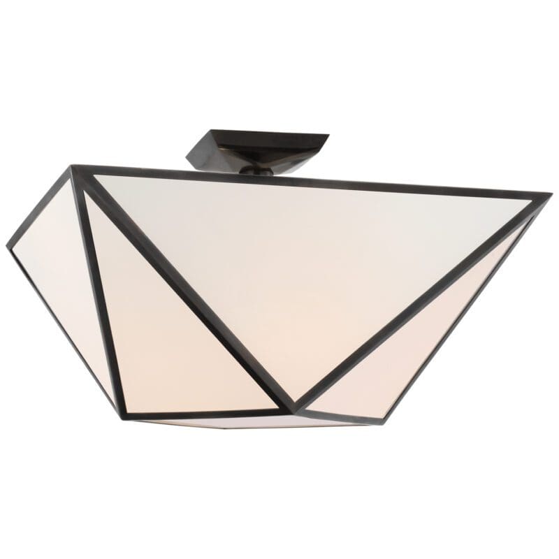 Lorino Large Semi-Flush Mount- Avenue Design high end lighting in Montreal