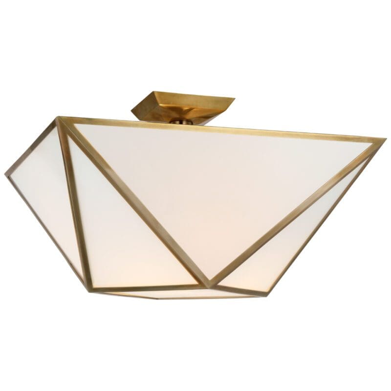 Lorino Large Semi-Flush Mount- Avenue Design high end lighting in Montreal