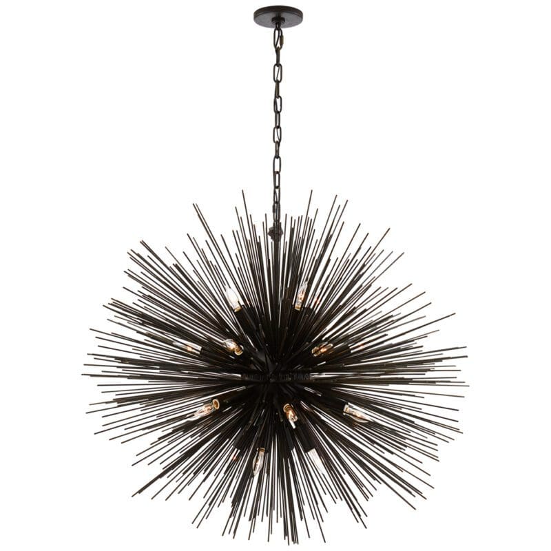 Strada Large Round Chandelier - Avenue Design high end lighting in Montreal