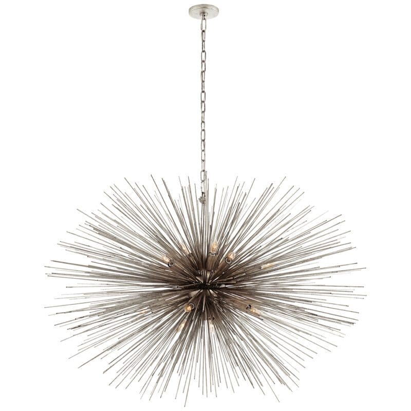 Strada Large Oval Chandelier - Avenue Design high end lighting in Montreal