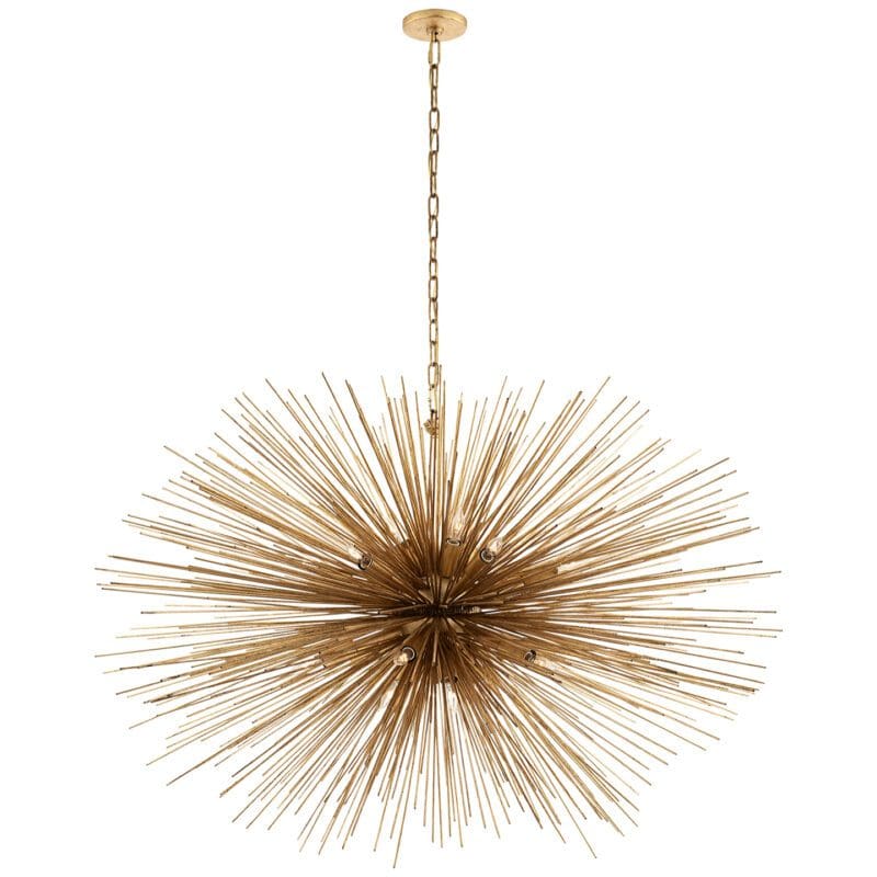 Strada Large Oval Chandelier - Avenue Design high end lighting in Montreal