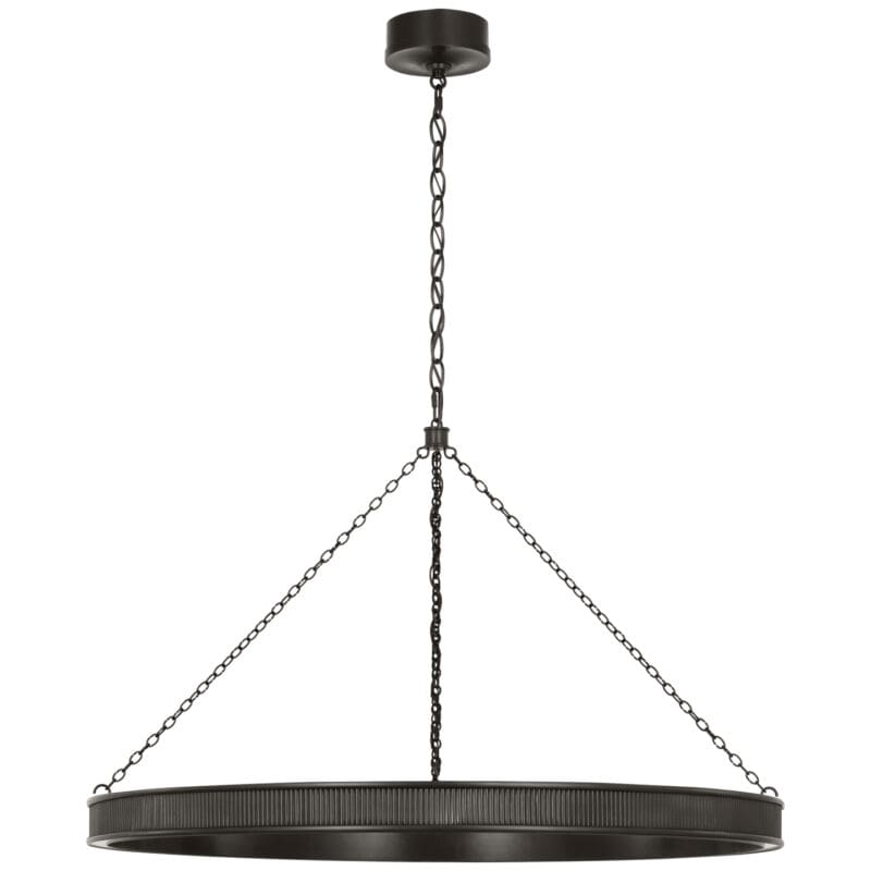 Menil 40" Ring Chandelier - Avenue Design high end lighting in Montreal