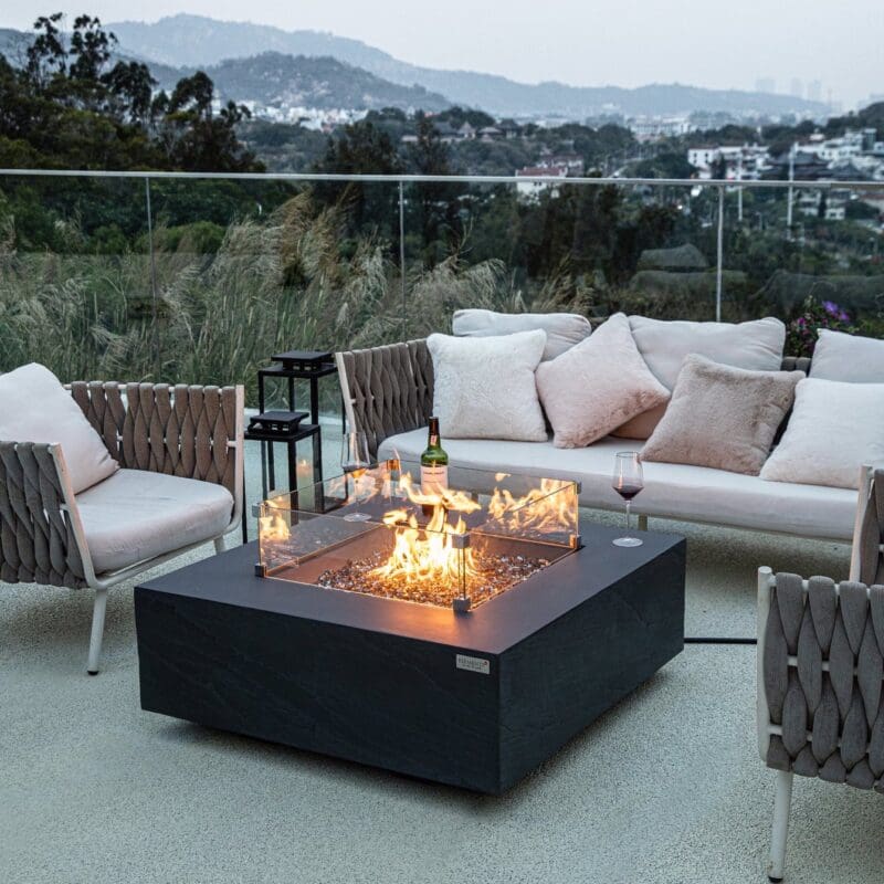 Roraima Fire Table - Avenue Design high end outdoor furniture in Montreal