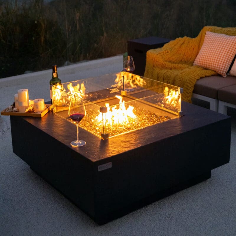 Bergen Fire Table - Avenue Design high end outdoor furniture in Montreal