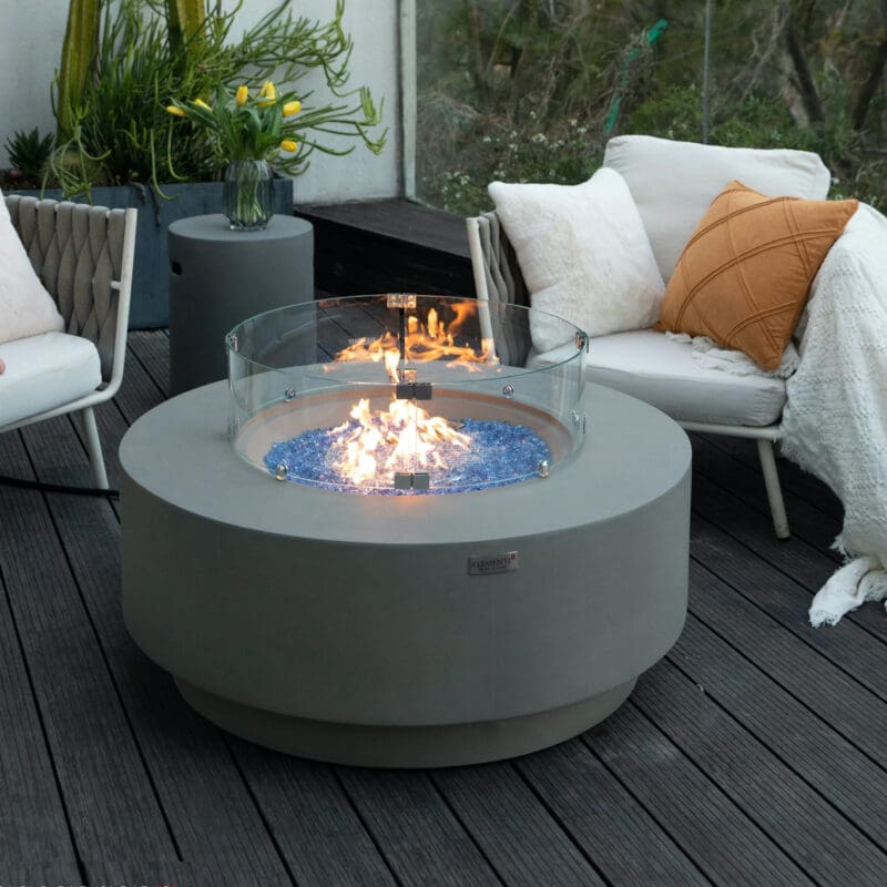 Colosseo Fire Table - Avenue Design high end outdoor furniture in Montreal