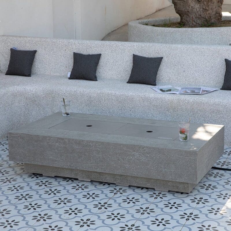 Riviera Fire Table - Avenue Design high end outdoor furniture in Montreal