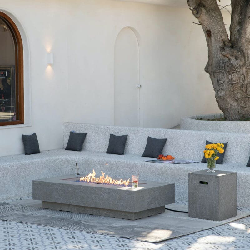 Riviera Fire Table - Avenue Design high end outdoor furniture in Montreal