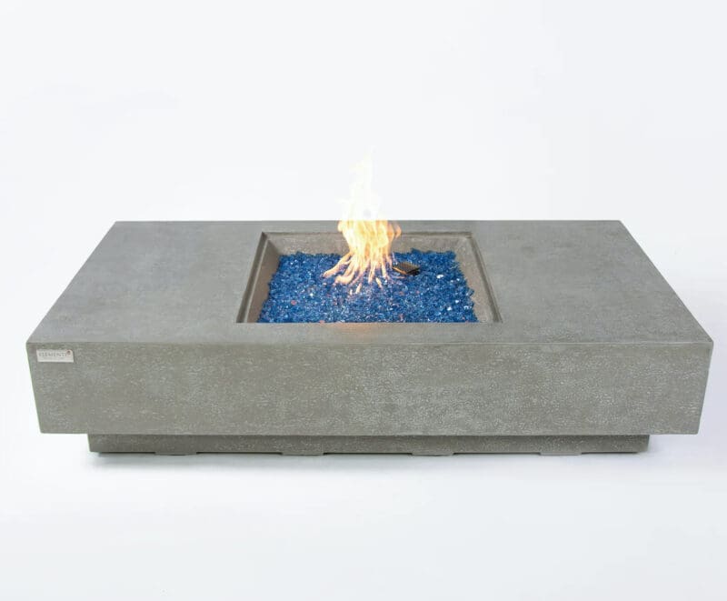 Monte Carlo Fire Table - Avenue Design high end outdoor furniture in Montreal