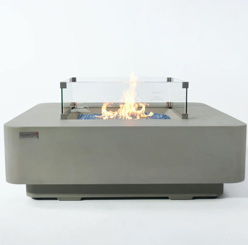 Lucerne Fire Table - Avenue Design high end outdoor furniture in Montreal