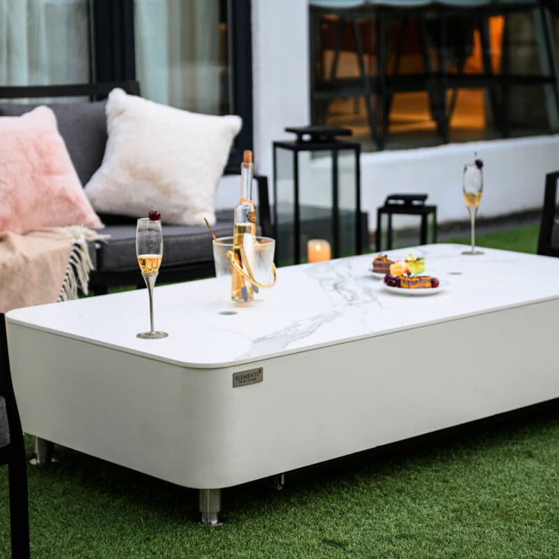 Athens Fire Table - Avenue Design high end outdoor furniture in Montreal