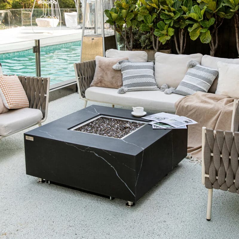 Sofia Fire Table - Avenue Design high end outdoor furniture in Montreal