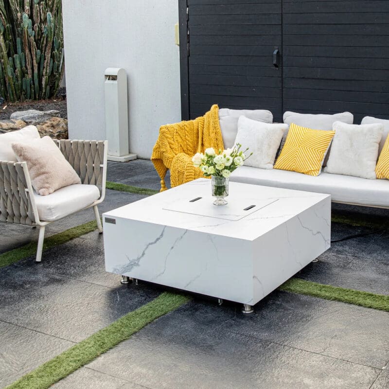 Sofia Fire Table - Avenue Design high end outdoor furniture in Montreal